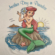 Load image into Gallery viewer, Vintage Disney The Little Mermaid Ariel Another Day In Paradise Movie Promo Tee
