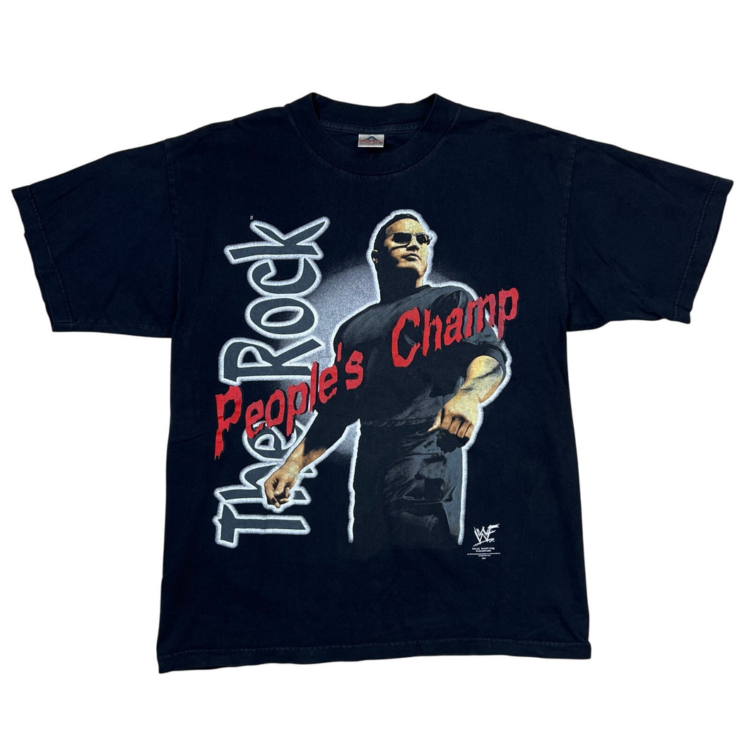 Vintage 1999 WWF The Rock People’s Champ Wrestling Tee