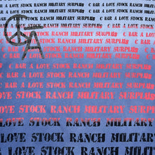 Load image into Gallery viewer, C Bar A Lovestock Ranch By Cristian Audigier Military Surplus AOP Tee
