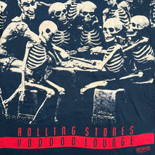 Load image into Gallery viewer, Vintage 1994 Rolling Stones Voodoo Lounge Skeletons AOP Tee

