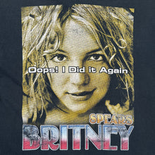 Load image into Gallery viewer, Vintage Britney Spears Oops I Did It Again Parking Lot Bootleg Tee
