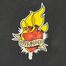 Load image into Gallery viewer, Vintage 2002 Papa Roach Fire Heart Band Tee
