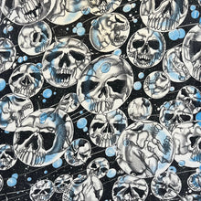 Load image into Gallery viewer, Vintage Skull Bubble AOP Tee
