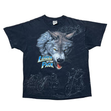Load image into Gallery viewer, Vintage 1996 American Biker Leader Of The Pack Laconia Bike Week AOP Tee

