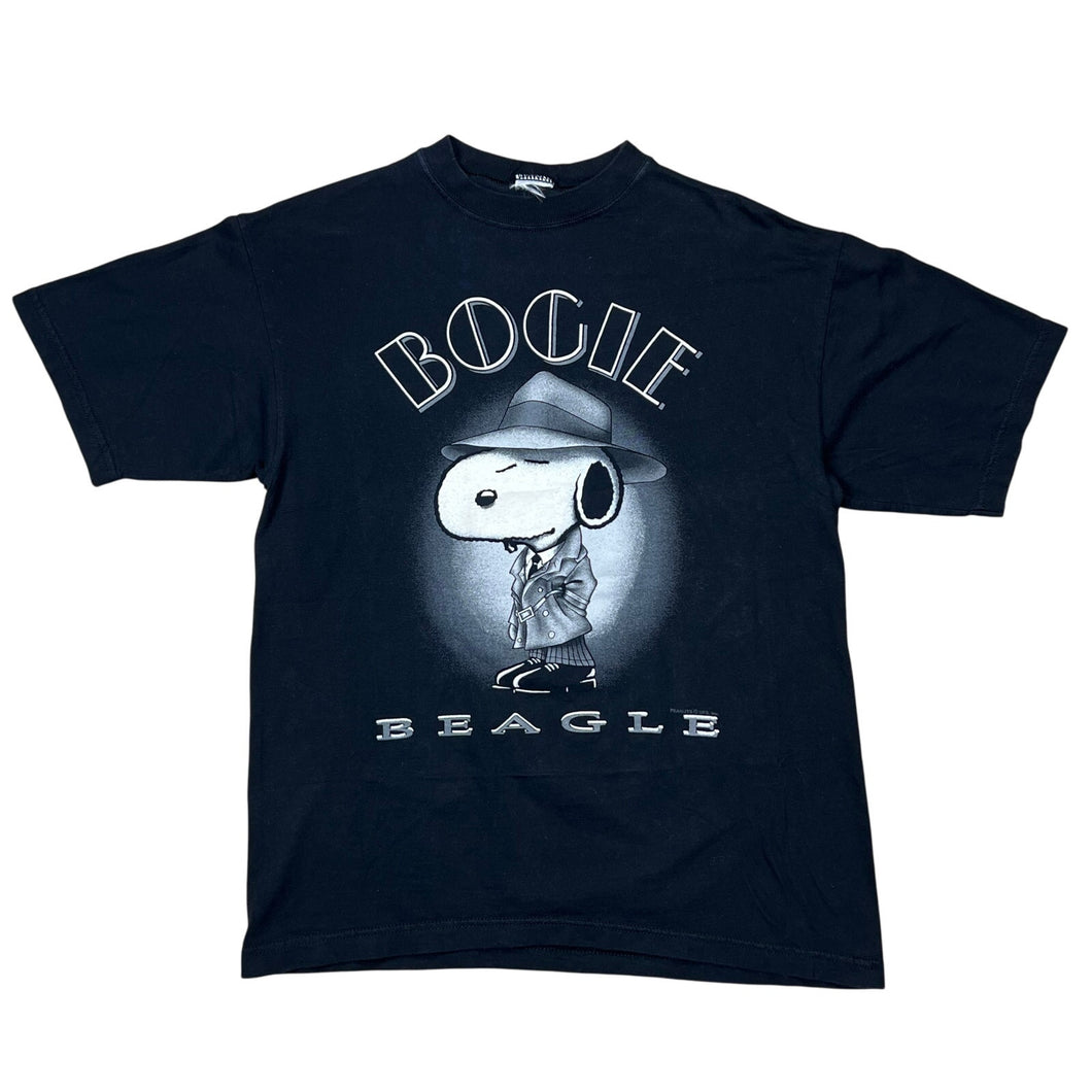 Vintage Peanuts Bogie Beagle Snoopy Detective Tee