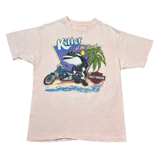 Load image into Gallery viewer, Vintage 1989 Harley Davidson Killer At The Beach Electric City Whale Tee
