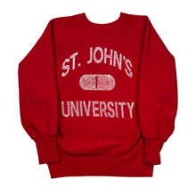 Load image into Gallery viewer, Vintage Champion Reverse Weave Warm Up St. John’s University Crewneck Sweatshirt
