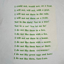 Load image into Gallery viewer, Vintage Dr. Seuss Sam I Am Green Eggs And Ham Book Promo Tee
