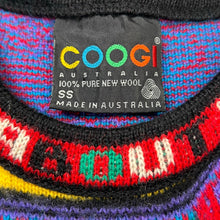 Load image into Gallery viewer, Vintage Coogi Australia Outback Koala Lizard 3D Knit Wool Sweater
