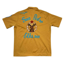 Load image into Gallery viewer, Vintage 1976 San Pedro Elks Chain Stitched Bowling Shirt
