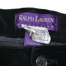 Load image into Gallery viewer, Ralph Lauren Collection Purple Label Cotton Spandex Blend Pants
