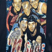 Load image into Gallery viewer, Vintage NSYNC Parking Lot Bootleg Boy Band Tee
