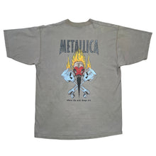 Load image into Gallery viewer, Vintage Metallica Burn Your Fingers Wild Things Pushead Band Tee

