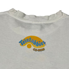 Load image into Gallery viewer, Vintage 1998 Teletubbies CD-ROM TV Show Promo Tee
