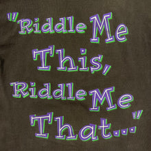 Load image into Gallery viewer, Vintage 1995 DC Comics The Riddler Riddle Me This Tee
