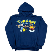 Load image into Gallery viewer, Vintage 1999 Nintendo Pokemon Gotta Catch Em All Anime Promo Hoodie Sweatshirt
