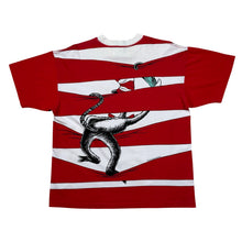 Load image into Gallery viewer, Vintage Universal Dr.Seuss Cat In The Hat Striped AOP Tee
