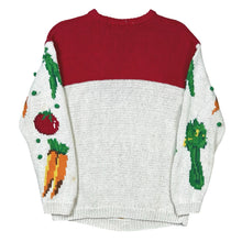 Load image into Gallery viewer, Vintage Campbell’s Alphabet Soup AOP Pullover Knit Sweater
