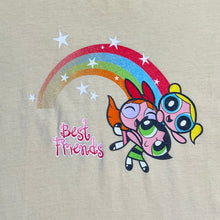 Load image into Gallery viewer, Vintage 2000 Cartoon Network Powerpuff Girls Best Friends TV Show Promo Tee
