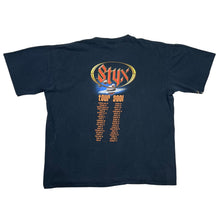 Load image into Gallery viewer, Vintage 2001 Styx Space Wizard Tour Tee
