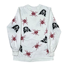 Load image into Gallery viewer, Vintage Spider Screams AOP Long Sleeve Tee
