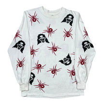 Load image into Gallery viewer, Vintage Spider Screams AOP Long Sleeve Tee

