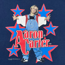 Load image into Gallery viewer, Vintage 1997 Aaron Carter Stars Tee
