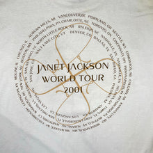 Load image into Gallery viewer, Vintage 2001 Janet Jackson All For You World Tour Tee
