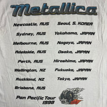 Load image into Gallery viewer, Vintage 1997 Metallica Pan Pacific Tour Tee
