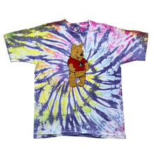 Load image into Gallery viewer, Vintage Winnie The Pooh Peace Hippie Tie Dye Tee

