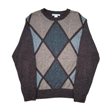 Load image into Gallery viewer, Vintage Geoffrey Beene Diamond Knit Sweater
