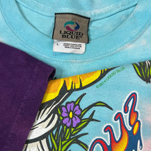 Load image into Gallery viewer, 2014 Liquid Blue Alice In Wonderland All Mad Tie Dye Tee
