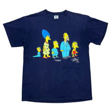 Load image into Gallery viewer, Vintage 2001 The Simpsons Then &amp; Now TV Show Promo Tee
