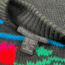 Load image into Gallery viewer, Vintage Ashleigh Morgan Floral Knit Sweater
