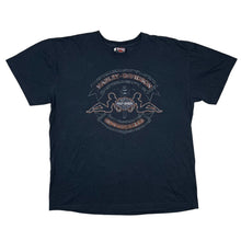 Load image into Gallery viewer, 2014 Harley Davidson Biker Babes Silhouette Pocono Mountains Motorcycle Tee
