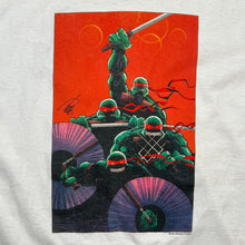 Load image into Gallery viewer, Vintage Fox Kids Network Teenage Mutant Ninja Turtles Mirage Studios Promo Tee
