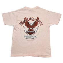Load image into Gallery viewer, Vintage 1989 Harley Davidson Killer At The Beach Electric City Whale Tee
