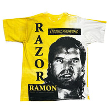 Load image into Gallery viewer, Vintage 1993 WWF Razor Ramon Oozing Machismo Wrestling AOP Tee
