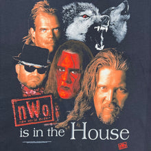 Load image into Gallery viewer, NWT Vintage 1998 NWO Wolfpac In The House Wrestling Tee

