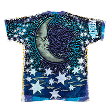 Load image into Gallery viewer, Vintage 1992 Liquid Blue Sun And Moon Tie Dye AOP Tee
