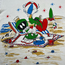 Load image into Gallery viewer, Vintage 1994 Looney Tunes Marvin The Martian &amp; K-9 Beach Day Tee
