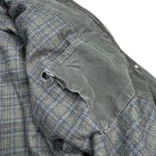 Load image into Gallery viewer, Carhartt Duck Canvas Blanket Lined Moss Green Chore Coat
