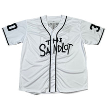 Load image into Gallery viewer, The Sandlot Benny The Jet Rodriguez Movie Promo Baseball Jersey
