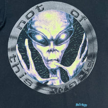 Load image into Gallery viewer, Vintage 1995 Fashion Victim Not Of This World Alien Tee
