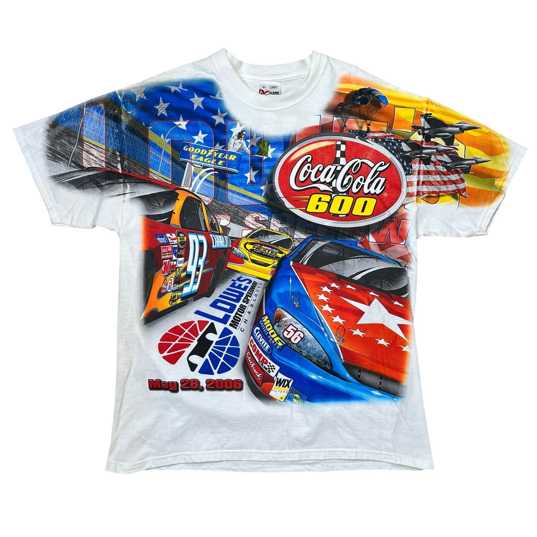 2006 Coca Cola 600 NASCAR AOP Tee