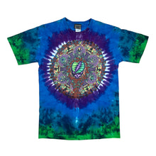 Load image into Gallery viewer, Vintage 2000 Liquid Blue Grateful Dead Celtic Mandala Tie Dye Tee
