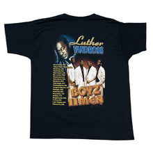 Load image into Gallery viewer, Vintage Boyz II Men Luther Vandross Parking Lot Bootleg Tour Tee

