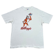 Load image into Gallery viewer, Vintage 1992 Kellogg’s Tony The Tiger Basketball Frosted Flakes Promo Tee
