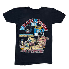 Load image into Gallery viewer, Vintage 1983 Willie Nelson Picnic King Of Hearts Live In Concert Music Tee
