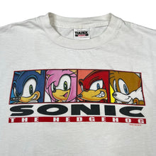 Load image into Gallery viewer, Vintage 1999 Sonic The Hedgehog And Friends Video Game Promo Tee
